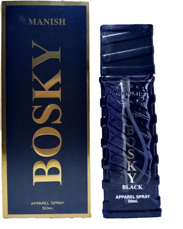 manish BOSKY BLACK LONG LASTING PERFUME FOR MENS Eau de Parfum  -  50 ml(For Men & Women)