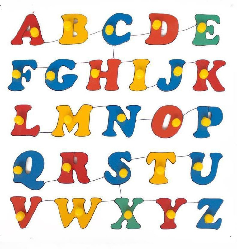 haulsale Capital Letters Colorfull Jigsaw Puzzle For kids (1 Pieces)(1 Pieces)