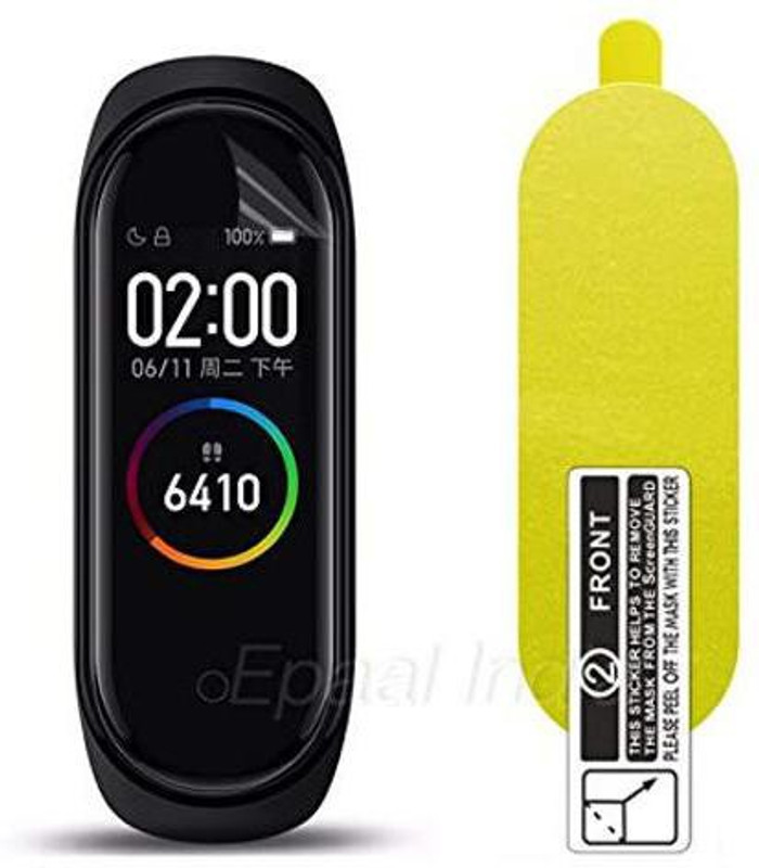 caseguru Impossible Screen Guard for Xiaomi Mi Band 4(Pack of 1)