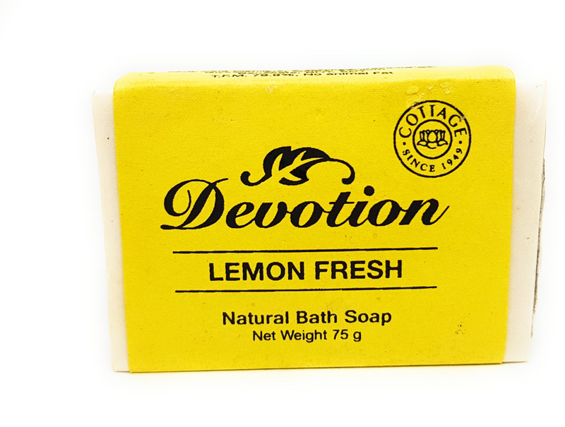 devotion Lemon Fresh 75gm Exfoliating soap(75 g)