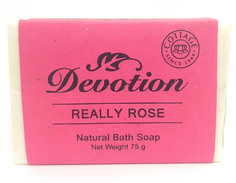 devotion Really Rose 75gm Exfoliating soap | Product of Sri Aurobindo Ashram(75 g)