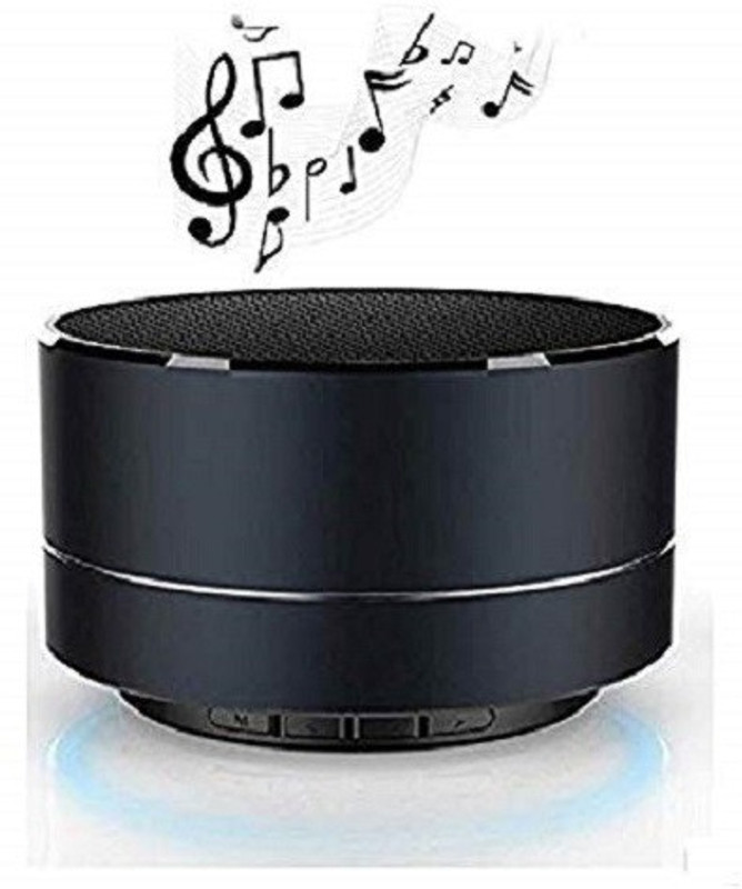 jerk Bluetooth A10 Speaker with /FM Support/USB 3 W Bluetooth  Speaker(Black, Stereo Channel)