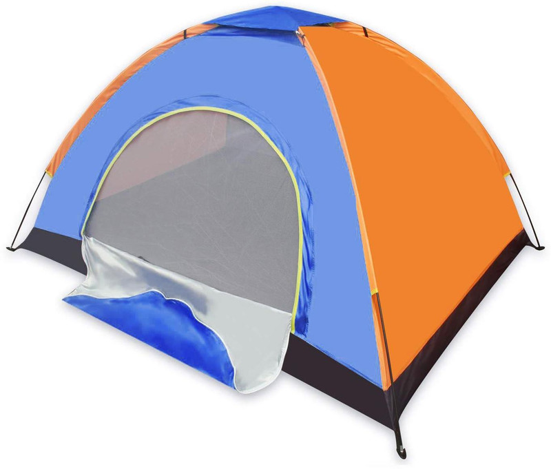 PAVITYAKSH Portable Waterproof Polyester Picnic Outdoor and Camping Tent Tent - For 6 PERSON(Multicolor)