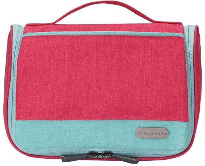 fokat Hanging Toiletry Bag for Travel, Cosmetic Kit, Essentials Travel Toiletry Kit(Pink, Blue)