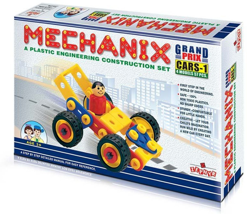 MECHANIX - Planes - 2 DIY, Educational, Learning, Stem, Building and Construction Toys(Multicolor)