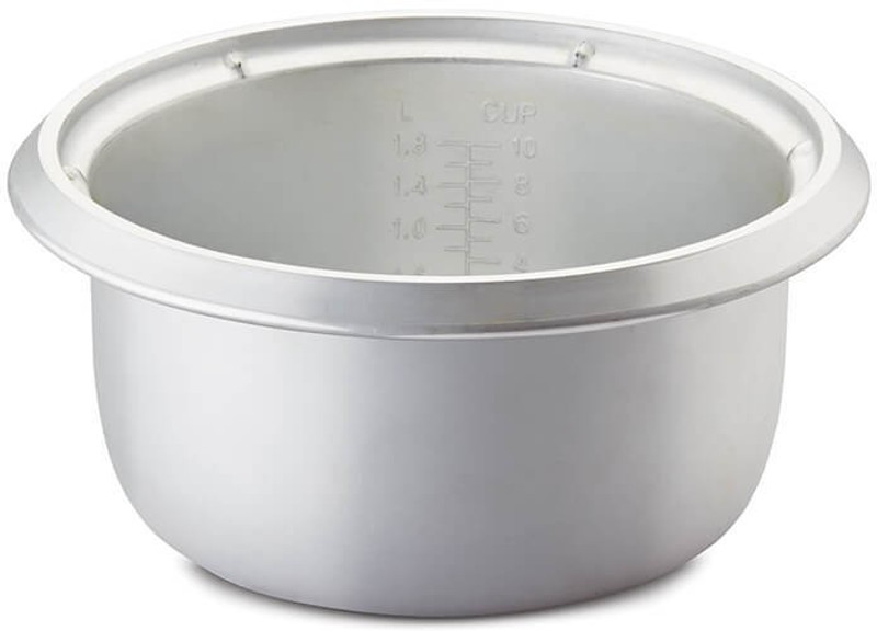 laksita rice cooker bowl Steel(Steel, Pack of 1)