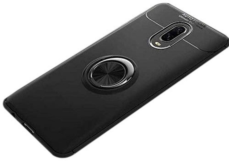 ferry cherry Back Cover for Beautiful PC with Camera Protection Back Cover Case for OnePlus 6T / One Plus 6t (Ring Black)(Ring Black, Shock Proof)