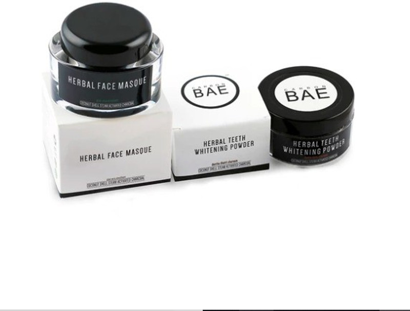 carbon bae Herbal Face Masque Herbal Teeth Whitening Powder(2 Items in the set)