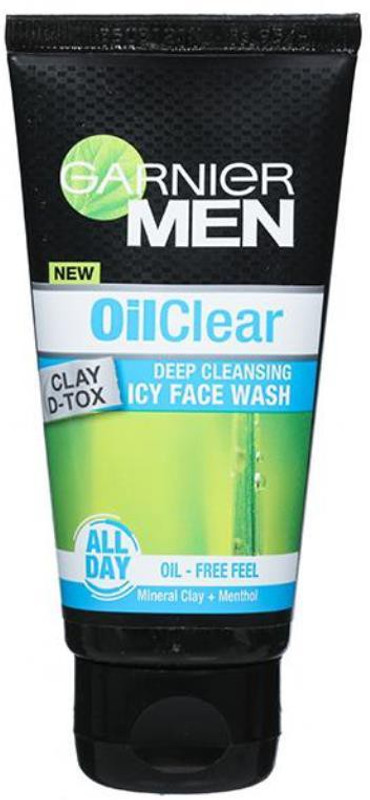 garnier menthol face wash