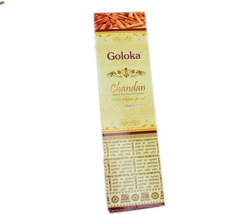 goloka Chandan Masala Sandalwood Incense Sticks Chandan Masala Agarbattis(200 g)