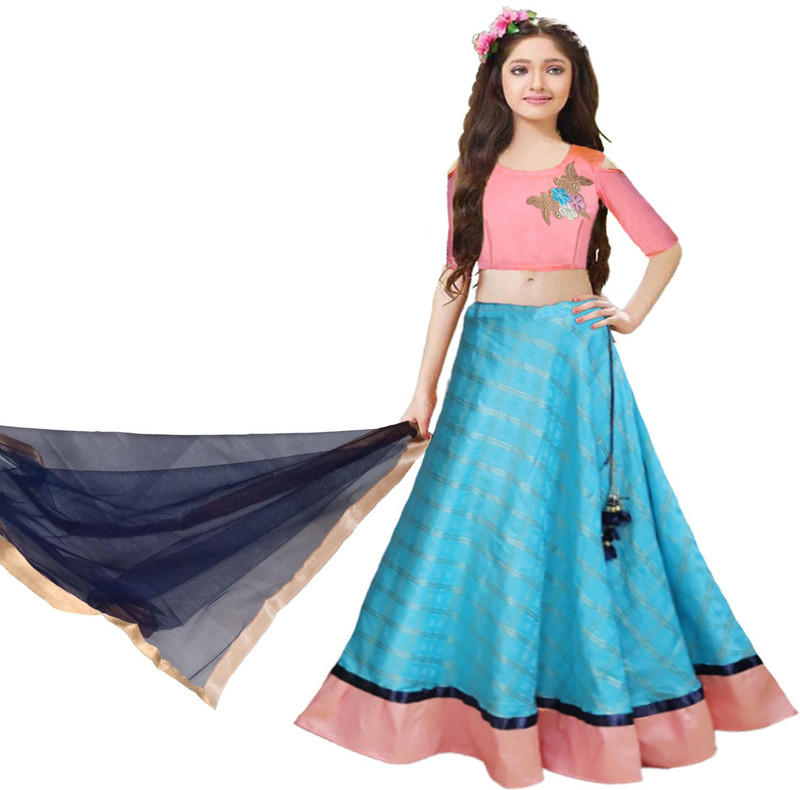 Lehenga choli for healthy girl hot sale