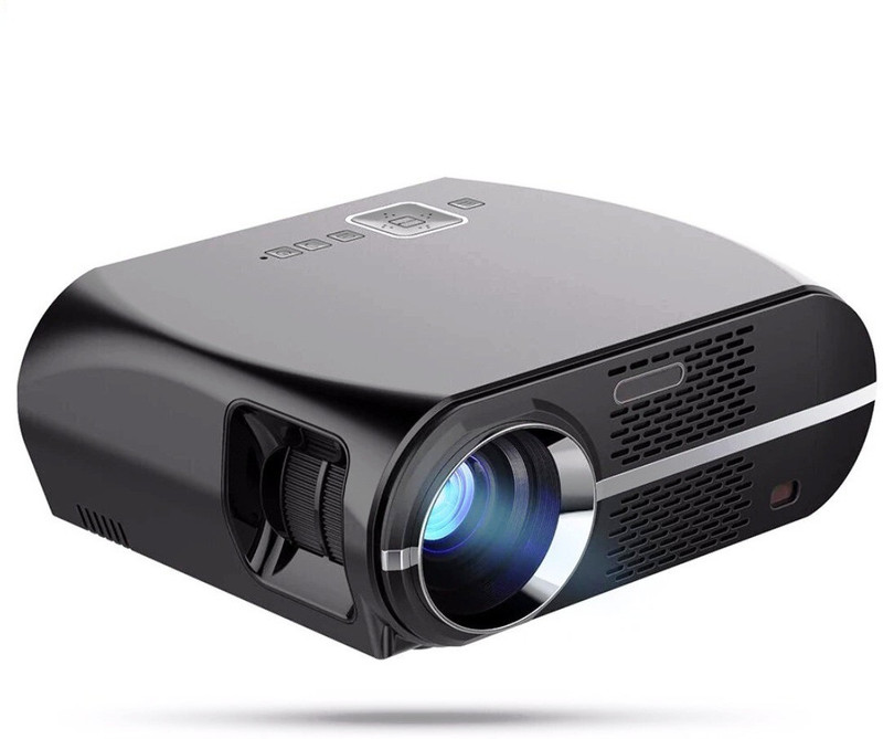 dkian Vivibright GP100 3200 Lumens LCD 1080P Full-HD LED Portable Projector Portable Projector(Black)