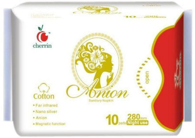 cherrin Use Sanitary pads pack of 10 Sanitary Pad(Pack of 10)