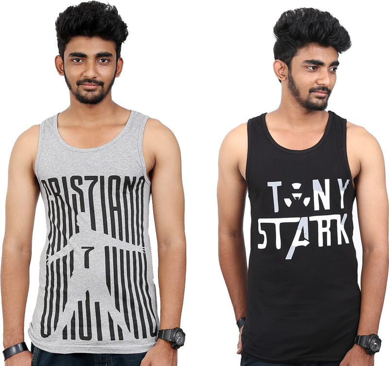 weaver stock Printed Men Round Neck Multicolor T-Shirt(Pack of 2)