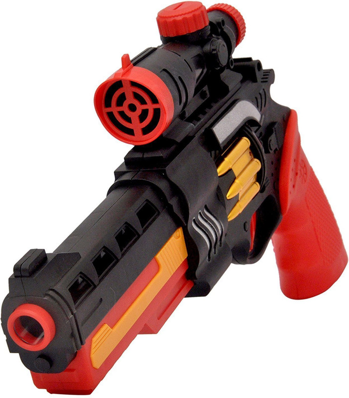 kidsnation 3 IN 1 BULLET TOY CONQUEROR GUN FOR KIDS(Multicolor)