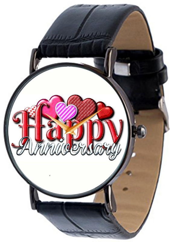 lagniappe LAG-NC-05 Happy Anniversary Gift For Hubby / Bf / Brother In Law / jiju / Uncle / Father / Son Analog Watch  - For Men