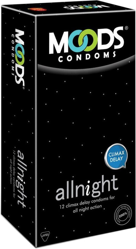 MOODS allnight Condom(12 Sheets)