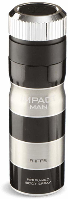 riiffs Impact Man, Perfume Deodorant, Male Premium Quality Perfume Deo Spray Body Spray  -  For Men(200 ml)