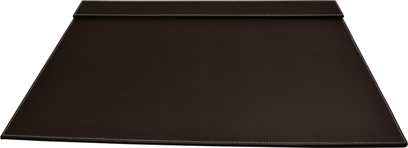 fabbity 0 Compartments Mdf, Faux Leather Desk Pad(Brown)