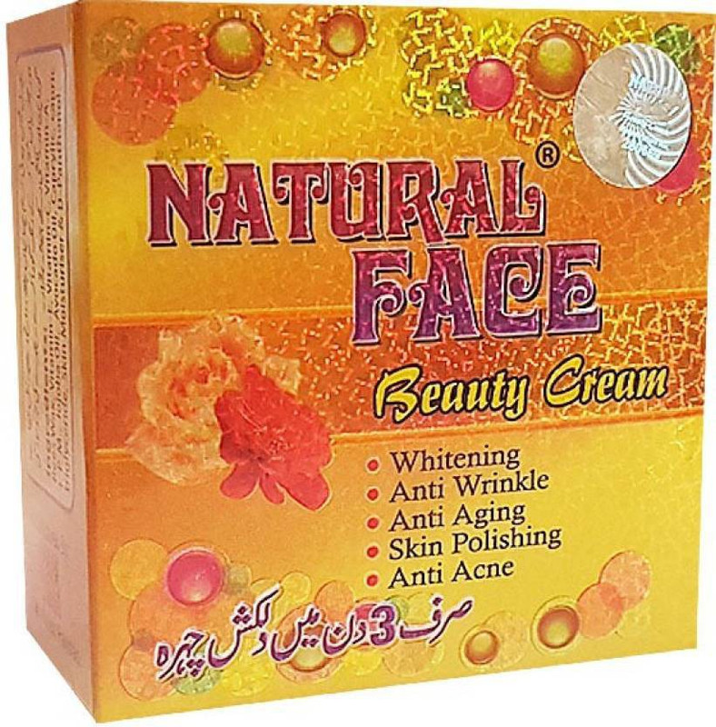 Natural deals face cream