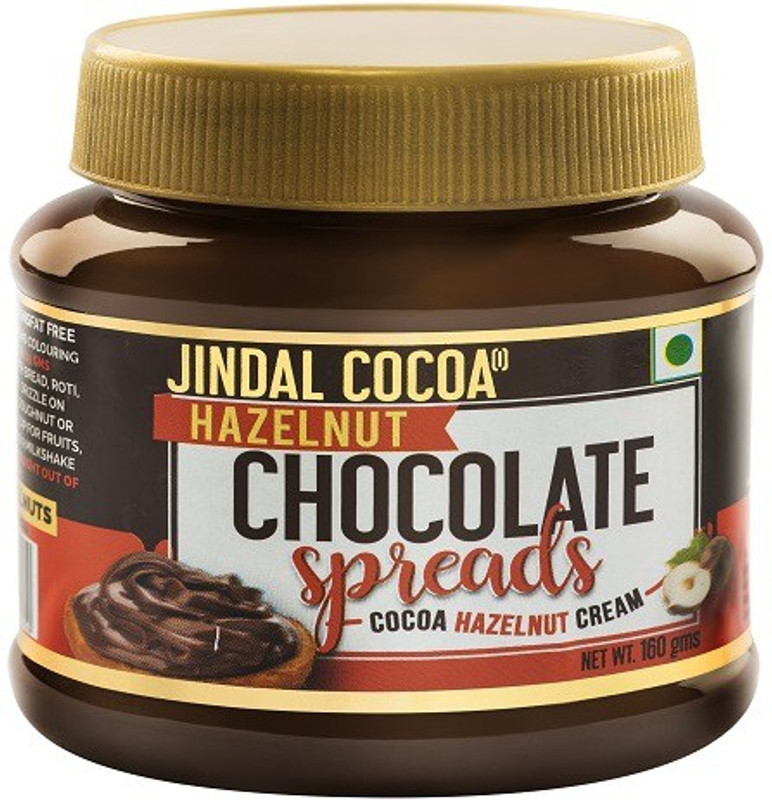 jindal cocoa Chocolate Spreads - Cocoa Hazelnut Cream, 160 Grams 160 g