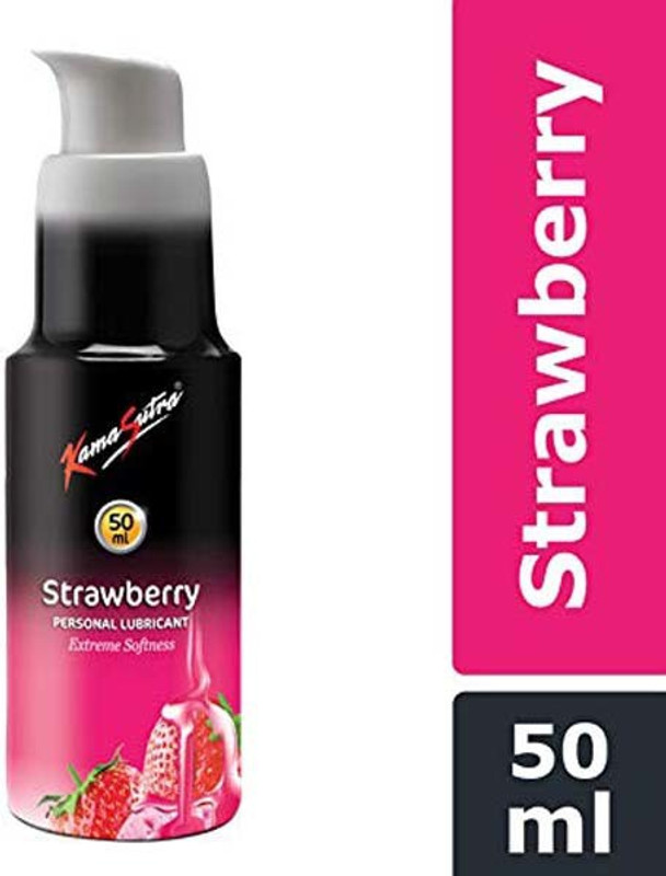Kamasutra Strawberry Personal Lubricant with long last AND Lubricant (50 ml) Lubricant(50 ml)