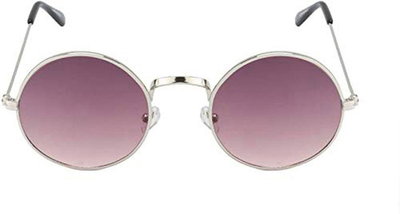 one touch wave Round Sunglasses(Violet)