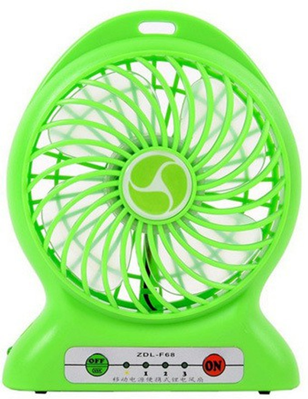 karidhi MINI ELECTRIC FAN ES-85 USB Fan(Blue, Green)