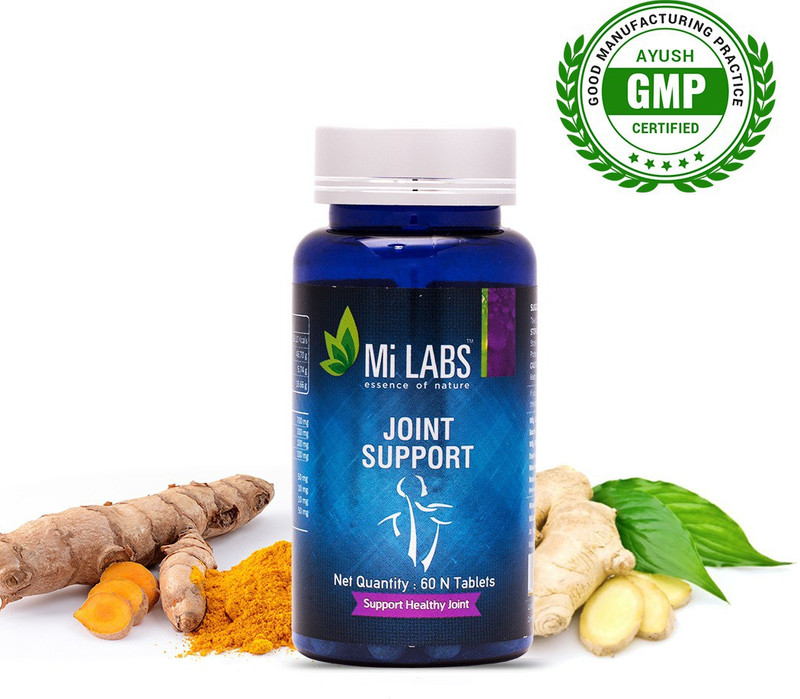mi labs Joint Support Ayurvedic Supplements For Healthy Joints(60 Tablets)