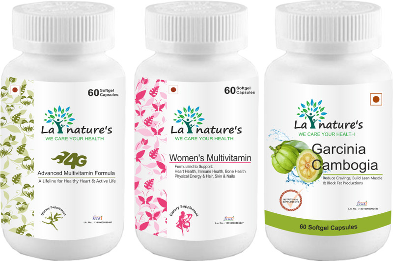 la natures Advanced Multivitamin Women's Multivitamin Garcinia Combogia(180 Tablets)
