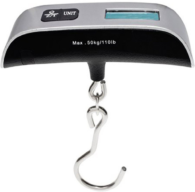 Gadget Tree Portable Hanging Luggage Weight Machine Digital for Weighing Weighing Scale(Silver)