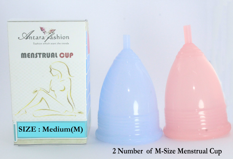 antarafashion Medium Reusable Menstrual Cup(Pack of 2)