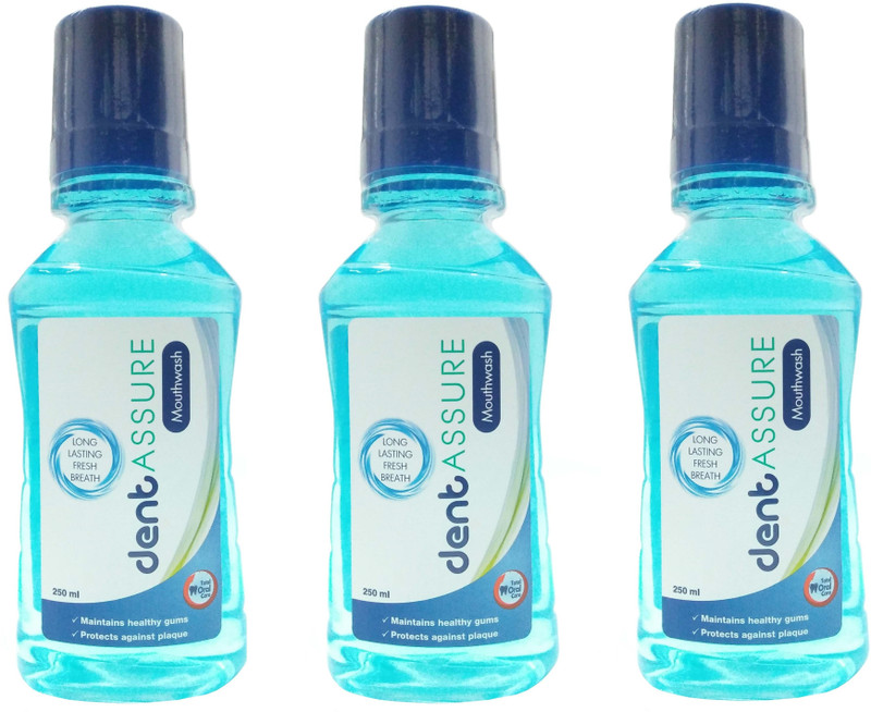 dentassure Long Lasting Fresh Breath 750ml - mint flavour(750 ml)