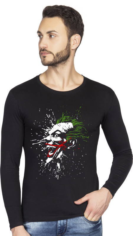bluehaaat Graphic Print Men & Women Round Neck Black T-Shirt