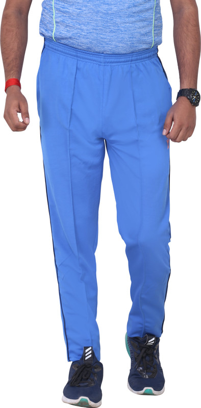 sports sparx Solid Men Blue Track Pants