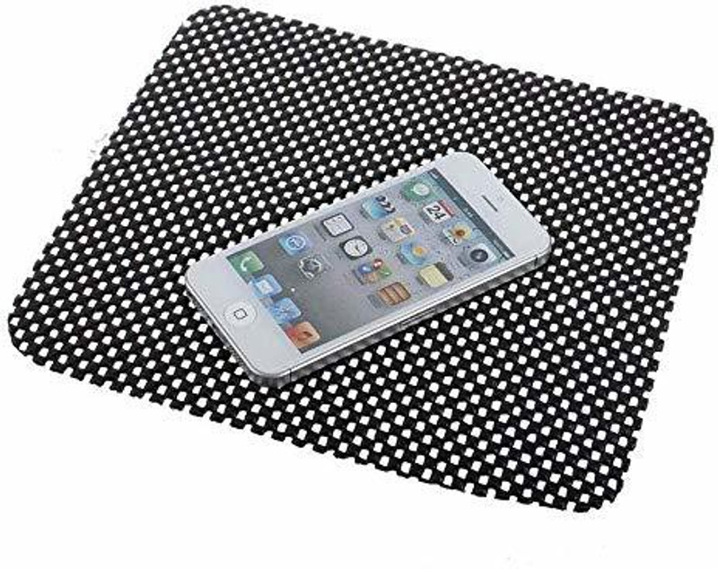 gurujisystem Leather Standard Mat For  Universal For Car Universal For Car(Black)