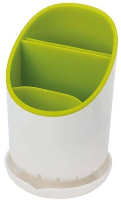 nabhu Empty Cutlery Holder Case(Green, off_white  Holds 10 Pieces)