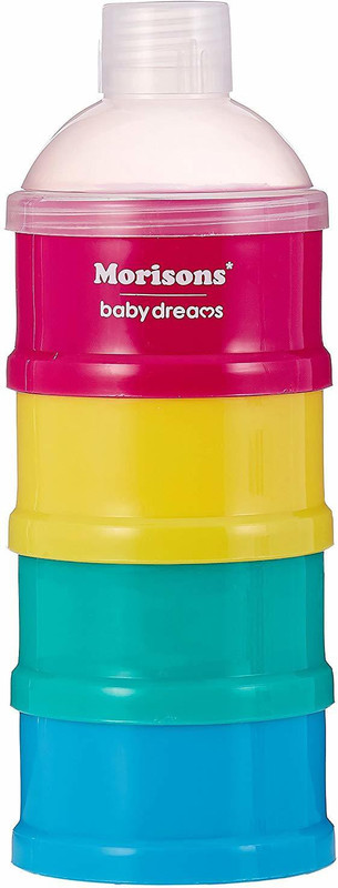 morisons s MBD Milk Powder Container (Multicolor)  - silicone(Multicolor)
