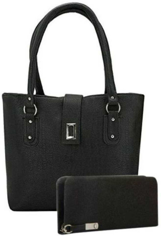 pklo shop Women Black Hand-held Bag