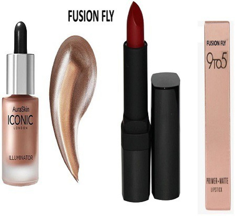 fusion fly FF R.L, 9 TO 5 PRO LIPSTIK,ICONIC LONDON(PINK, 3 ml)