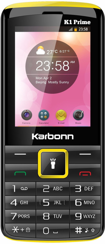 Karbonn K1 Prime(Black&Yellow)