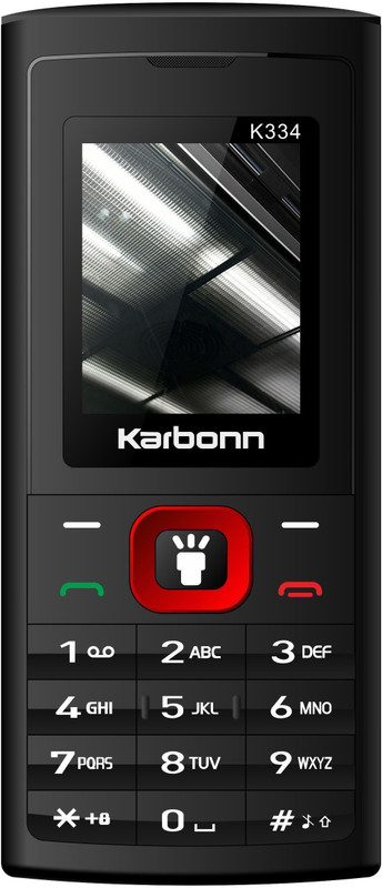 Karbonn K334(Black&Red)