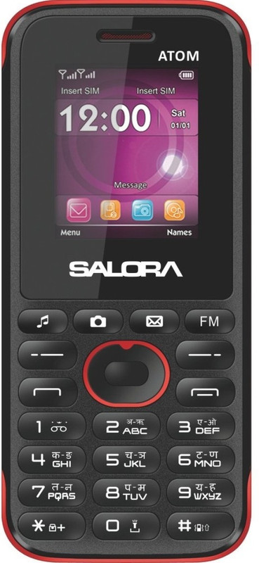 Salora Atom(Black&Red)