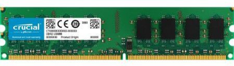 Crucial CT Series DDR2 2 GB Laptop (CT25664AA800)