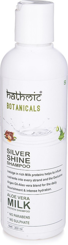 hathmic Aloe Vera Milk Protein Shampoo, 200ML(200 ml)