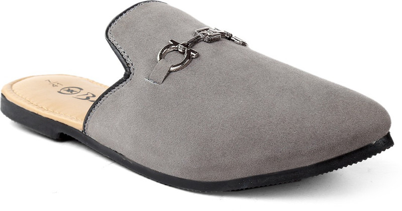 speczo speczoMen's Stylish Suede Slip-on, Suede mules and Suede Loafers Loafers For Men(Grey)