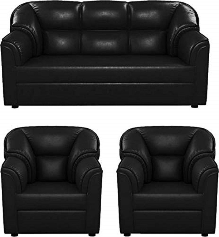 Gnanitha leather best sale sofa