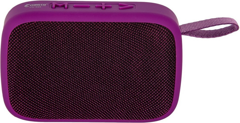 yoroto Yo-585 3 W Bluetooth Home Theatre(Purple, Mono Channel)