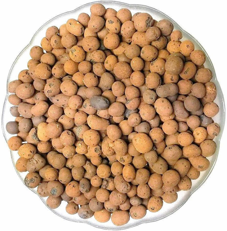 cultivo Clay Pebbles Regular Round Rock Pebbles(Brown 1.5 kg)