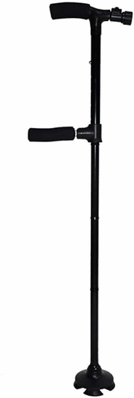4tens 2 Handled Folding Adjustable Walking Stick Walking Stick